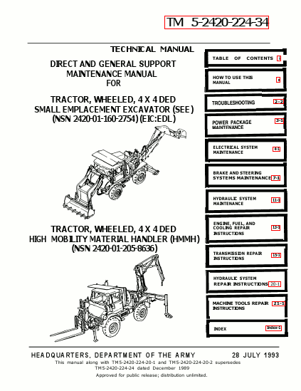 TM 5-2420-224-34 Technical Manual